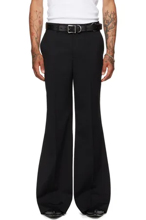 LU’U DAN Pantalon noir à pattes d