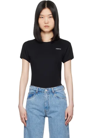 COPERNI T-shirt noir à logo imprimé