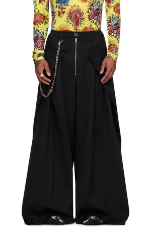 LU’U DAN Pantalon ample noir