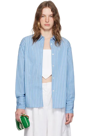 Staud Chemise Kelly bleue