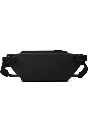 CÔTE&CIEL Pochette Isarau noire en canevas Obsidian