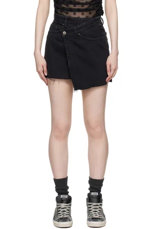 KSUBI Minijupe Rap noire en denim