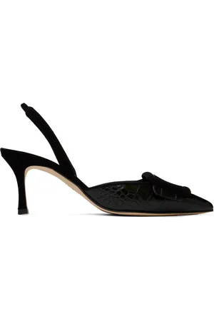Manolo Blahnik Chaussures à talon aiguille Mayslibi noires