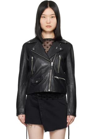 KSUBI Blouson Amplify noir en cuir