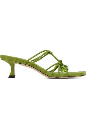 Jimmy Choo Mules Jemma 50 vertes