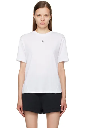 Nike T-shirt blanc à panneaux