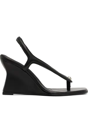 Paris Georgia Sandales à talon compensé Valentina noires