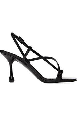 Jimmy Choo Sandales à talon sablier Etana 80 noires