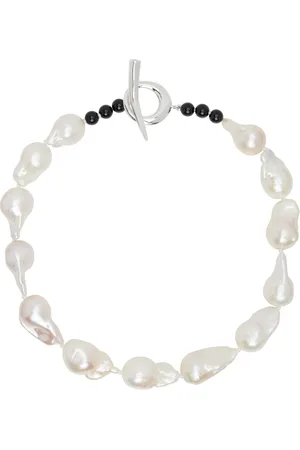 Sophie Buhai Collier blanc à perles baroques
