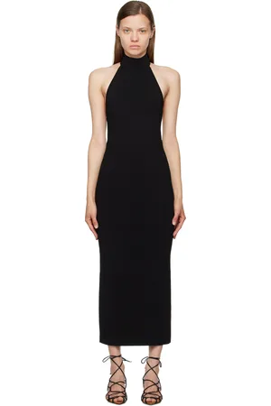 Khaite Robe midi Suzanne noire
