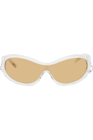Justine Clenquet Lunettes de soleil scintillantes Jenny grises