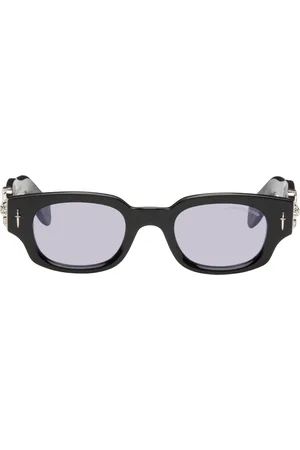 Cutler and Gross Lunettes de soleil noires à ferrures Soaring Eagle édition The Great Frog