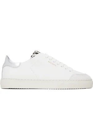 Axel Arigato Baskets Clean 90 blanc et argenté à panneaux contrastés