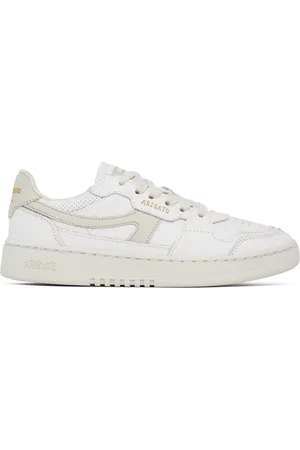 Axel Arigato Baskets Dice blanc et beige à logos A