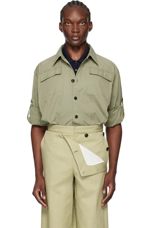 Bottega Veneta Chemise légère kaki