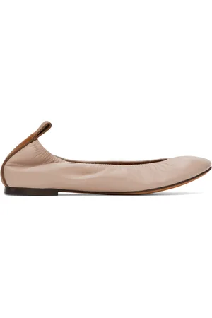 Lanvin Ballerines beiges en cuir