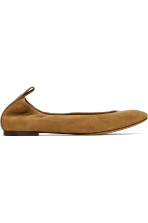 Lanvin Ballerines brunes en suède