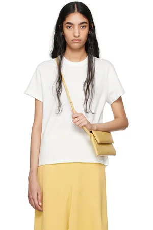 STUDIO NICHOLSON T-shirt Marine blanc