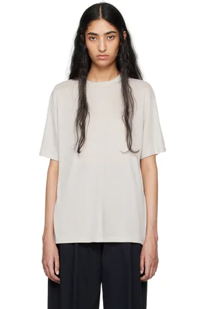 STUDIO NICHOLSON T-shirt Rond gris