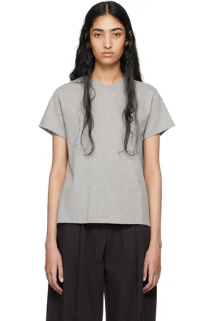 STUDIO NICHOLSON T-shirt Marine gris