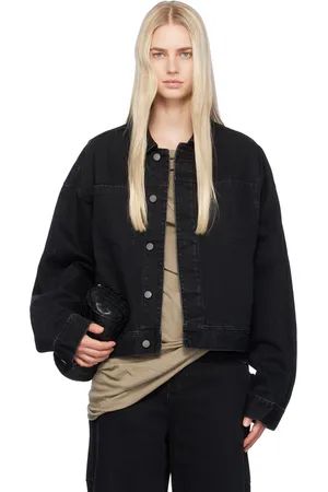Entire Studios Blouson Gem noir en denim