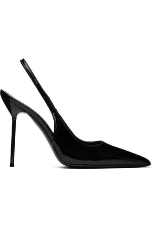 PARIS TEXAS Chaussures à talon aiguille Lidia noires à bride arrière