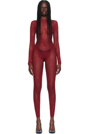 Poster Girl Combinaison Hen rouge