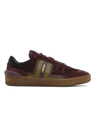 Lanvin Baskets Clay bourgogne en filet