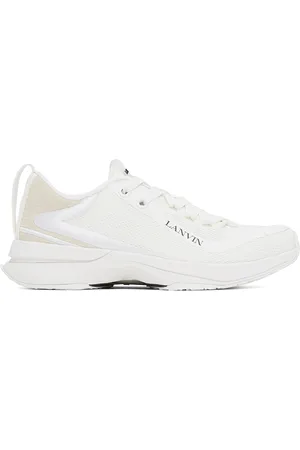 Lanvin Baskets L-I blanches en filet