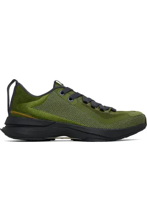 Lanvin Baskets L-I kaki en filet