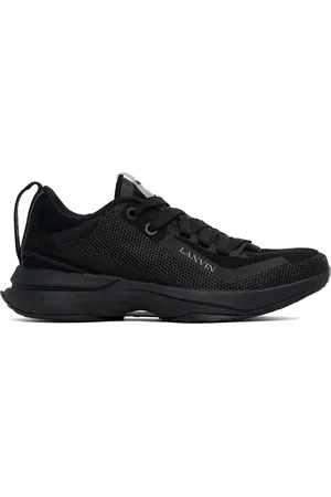 Lanvin Baskets L-I noires en filet