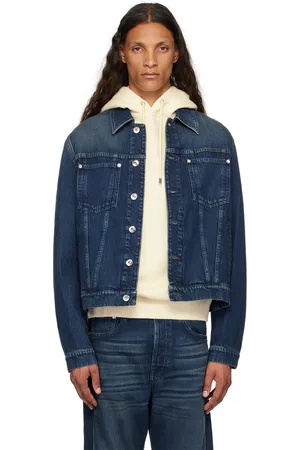 Lanvin Blouson indigo en denim