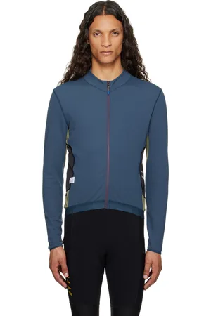 Maap Maillot à manches longues bleu - Alt_Road