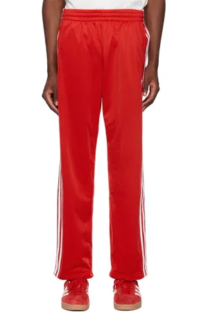 adidas Pantalon de survêtement Firebird rouge - Adicolor