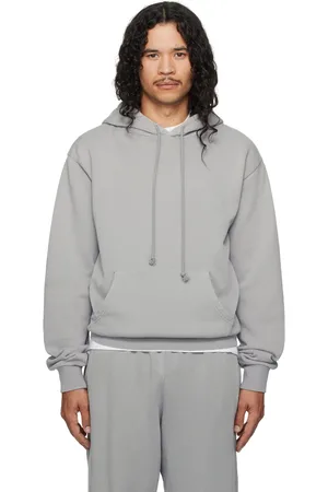 SKIMS Pull à capuche gris - Terry