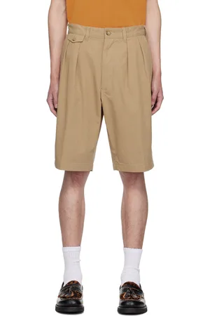 Beams Short beige à plis