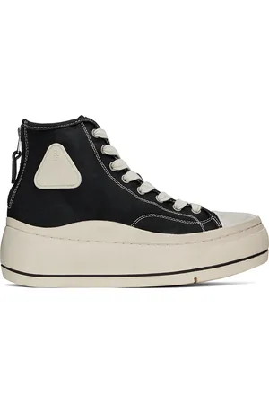R13 Baskets montantes Kurt noires