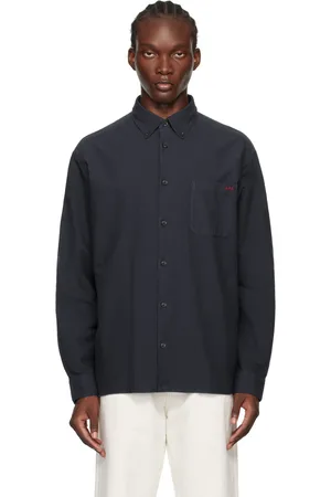 A.P.C. Chemise Mateo bleu marine