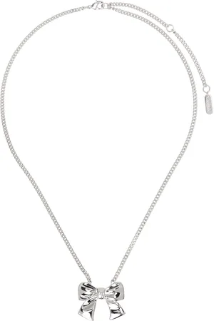númbering Collier #5757 argenté