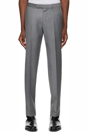 Ermenegildo Zegna Pantalon gris à plis