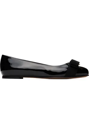 Salvatore Ferragamo Ballerines Varina noires