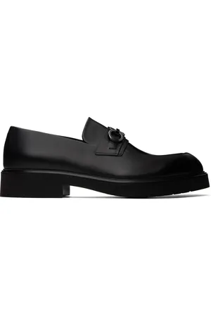 Salvatore Ferragamo Flâneurs noirs à ferrures Gancini