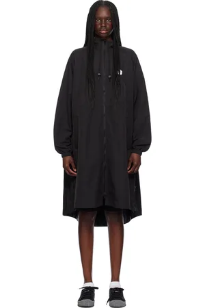 Kenzo Coupe-vent long noir - BOKE FLOWER 2.0