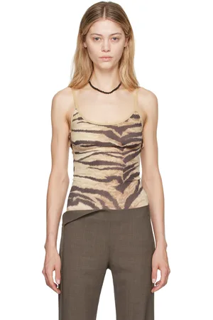 Baserange Justaucorps Emily beige et brun