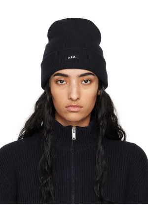 A.P.C. Bonnet Autumn bleu marine