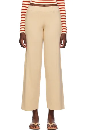 Staud Pantalon de détente Jet Set beige