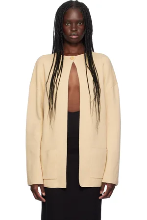 Staud Cardigan Carry On beige