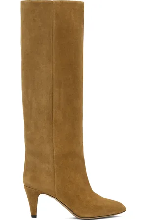 Isabel Marant Bottes hautes Laspi brun clair