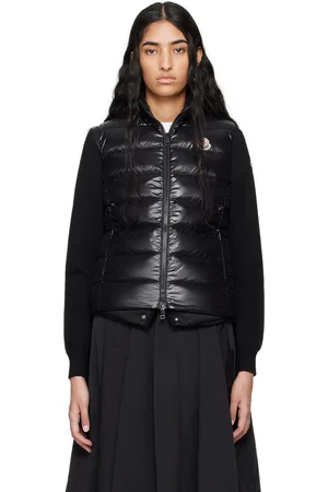 Moncler Veste Ghany noire rembourrée en duvet
