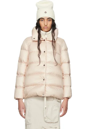 Moncler Blouson Cochevis rose rembourré en duvet